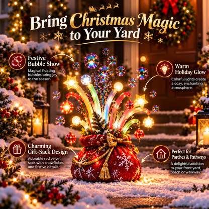 🔥🎆Christmas Bubble Fireworks Gift Sack™