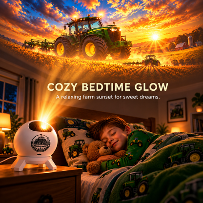 🚜 Tractor Dream Projector -✨Bring the Farm Adventure Home