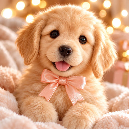 ⭐2026 USA Sale: Up to 50% OFF -✨Golden Buddy Realistic Robot Golden Retriever Puppy