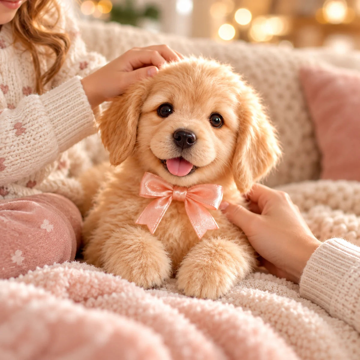 ⭐2026 USA Sale: Up to 50% OFF -✨Golden Buddy Realistic Robot Golden Retriever Puppy