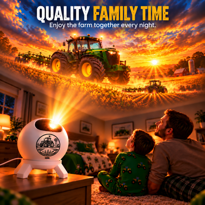 🚜 Tractor Dream Projector -✨Bring the Farm Adventure Home