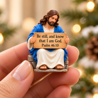 24 Days with Jesus – Christmas Advent Calendar with 24 Scripture Figurines