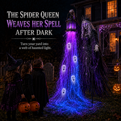 🎃 Today Only: 50% OFF – The Crowned Harvest Warden Glowing Spirit Solar Garden Light