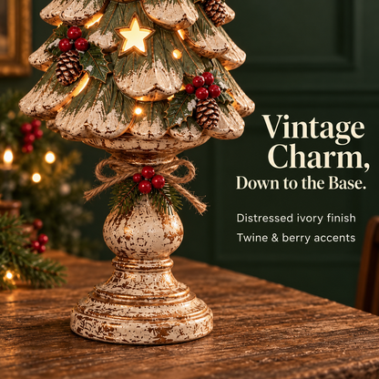 🎄 Christmas Heirloom Glow Candle Holder Collection