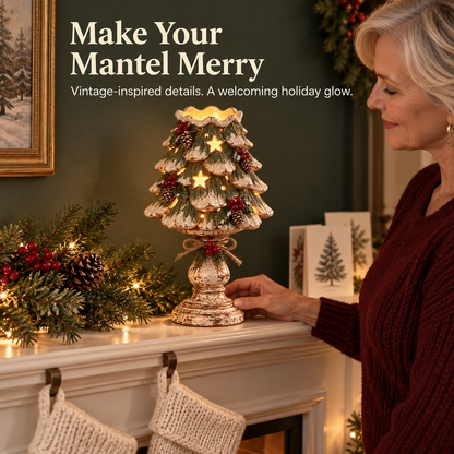 🎄 Christmas Heirloom Glow Candle Holder Collection