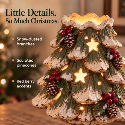 🎄 Christmas Heirloom Glow Candle Holder Collection