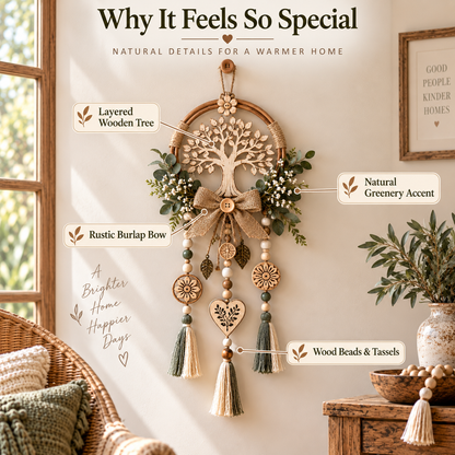 🔥😍Where Love Grows – Boho Tree of Life Decor🌲