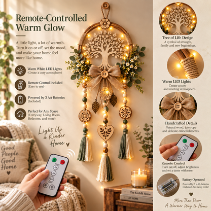 🔥😍Where Love Grows – Boho Tree of Life Decor🌲