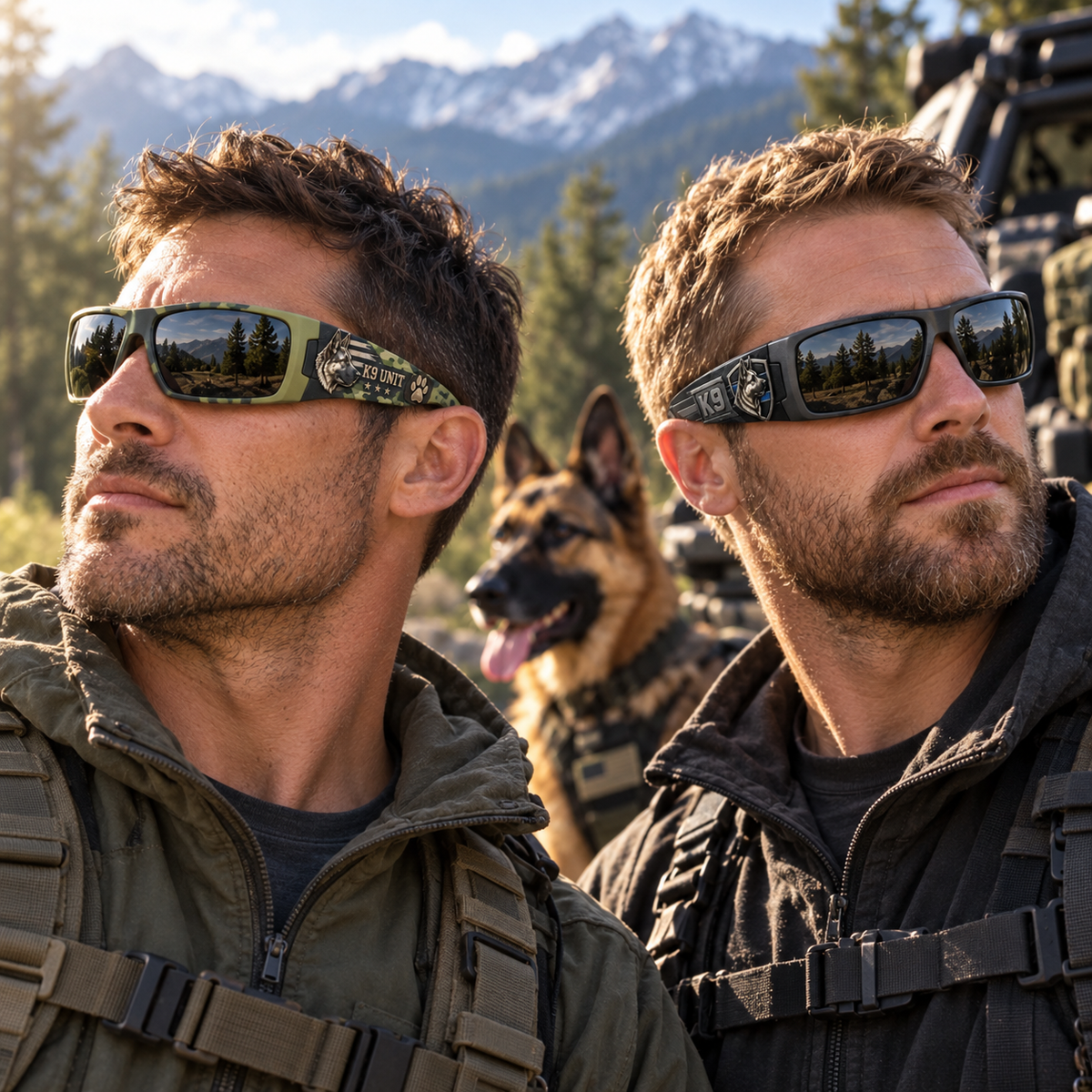 🔥😍K9 Tactical Sunglasses | Rugged Working-Dog Design🐕‍🦺