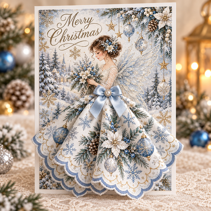 ✨3D Christmas Angel Greeting Card