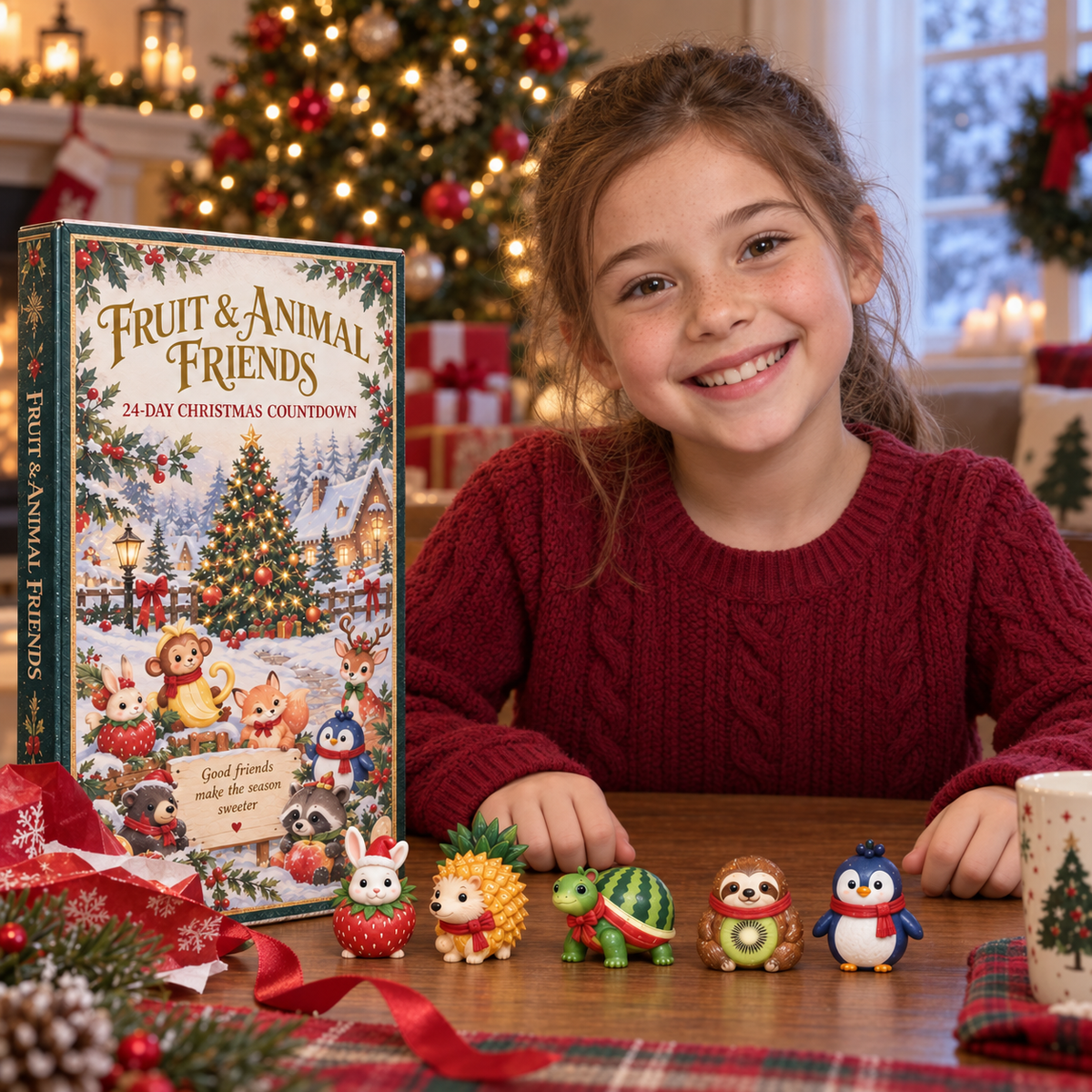🦔🍇 Fruity Friends | 24-Tage Weihnachts-Adventskalender