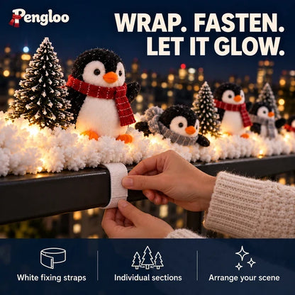 Pengloo™ Snowy Christmas Penguin Décor | Choose All 5 or 1