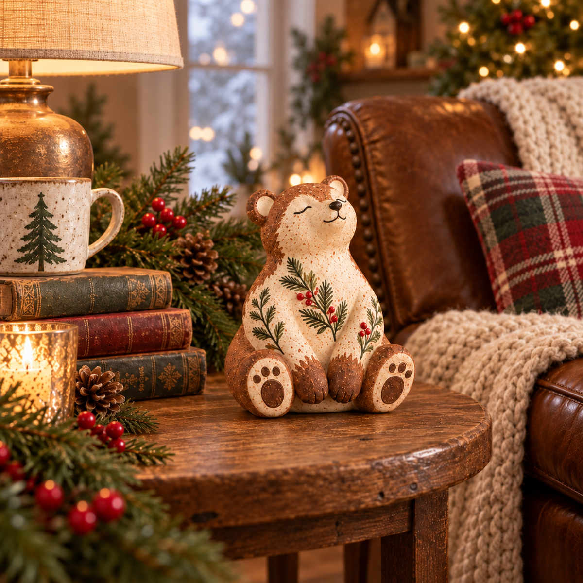 🔥😍Cozy Woodland Christmas Figurines