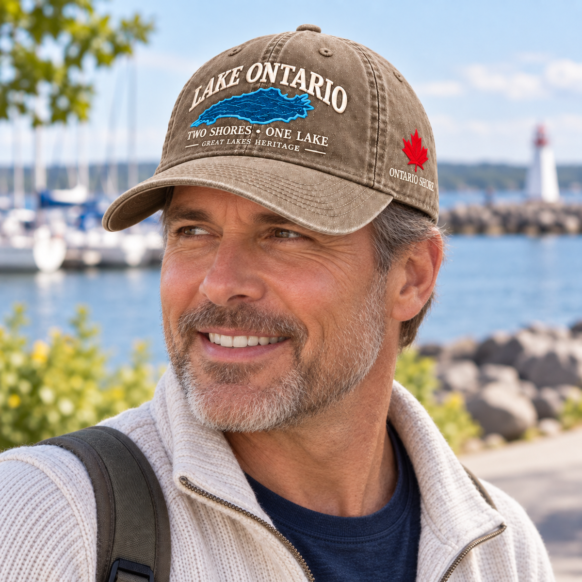 💙Lake Ontario Heritage Cap – Two Shores, One Lake