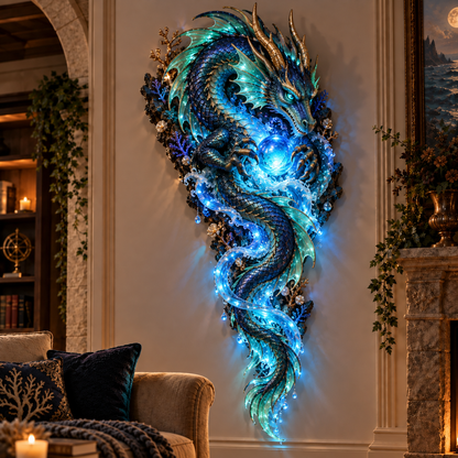 ✨Last Day 49% Off🔱👑Poseidon's Ocean Kingdom🌊Illuminated Ocean Wall Sculpture Collection