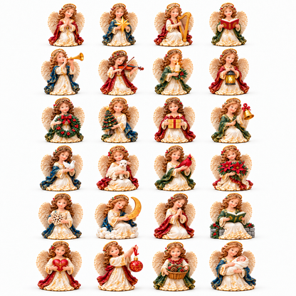 🕊️👼Christmas Angels 24-Day Advent Calendar — 24 Unique Collectible Angel