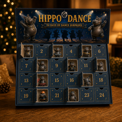 🔥🦛Abrir, Conocer, Coleccionar — Set de Regalo de la Compañía de Baile de Hipopótamos más Divertida de Nestmiro® 2027😂💃