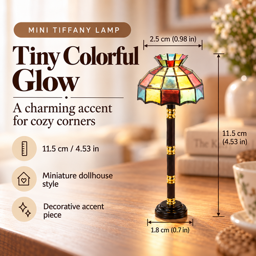 TaleGlow™ Mini Vintage Lamp — A Cozy Touch for Your Bookshelf