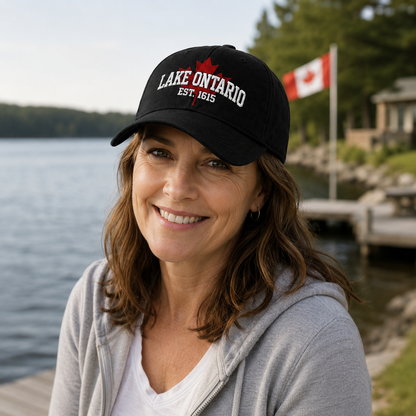 ❤️Lago Ontario para Siempre – Gorra bordada Heritage Nestmiro® 2027🍁