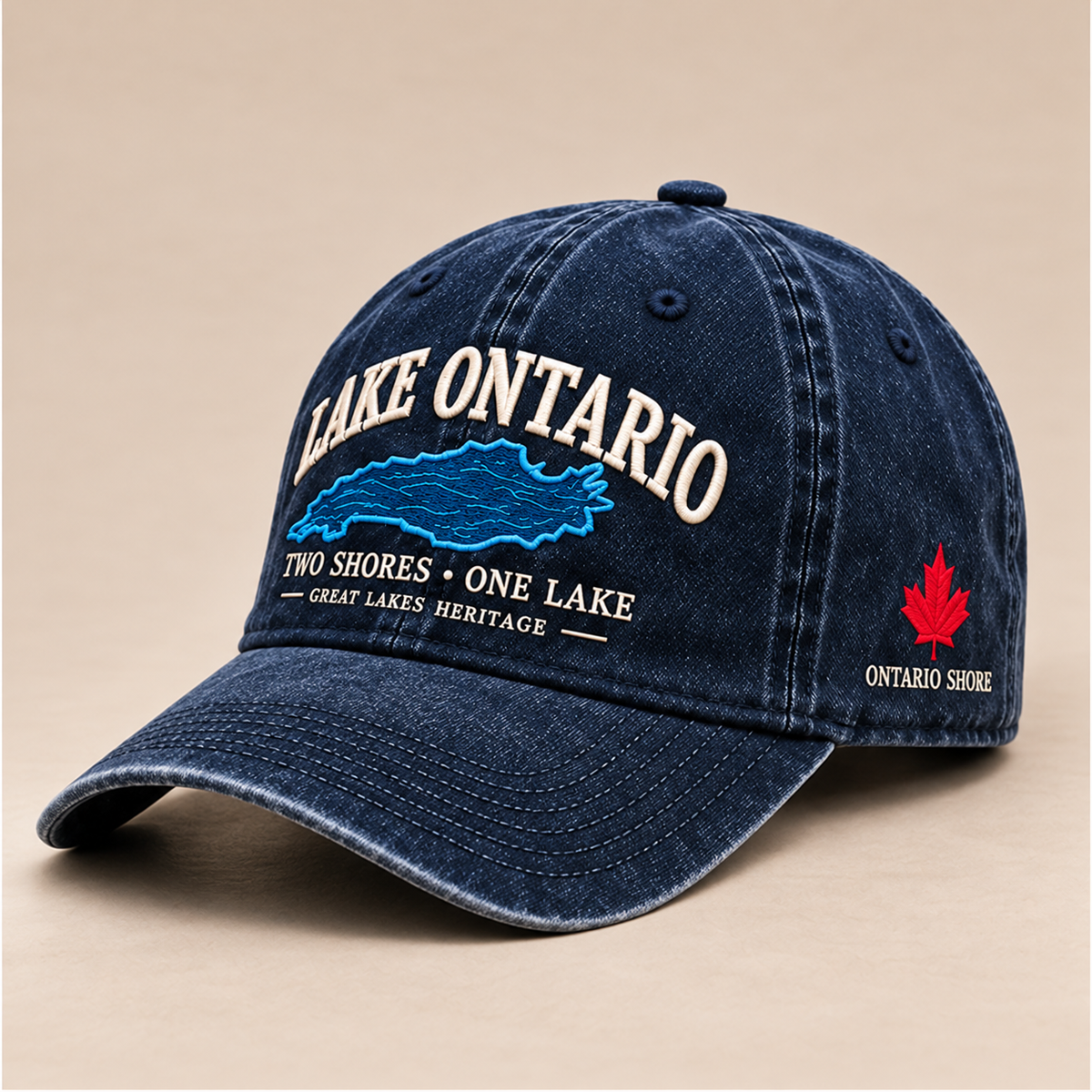 💙Lake Ontario Heritage Cap – Two Shores, One Lake