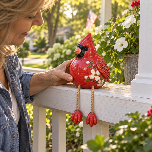 🔥🌸Blooming Garden Pals – Whimsical Dangling Leg Decor