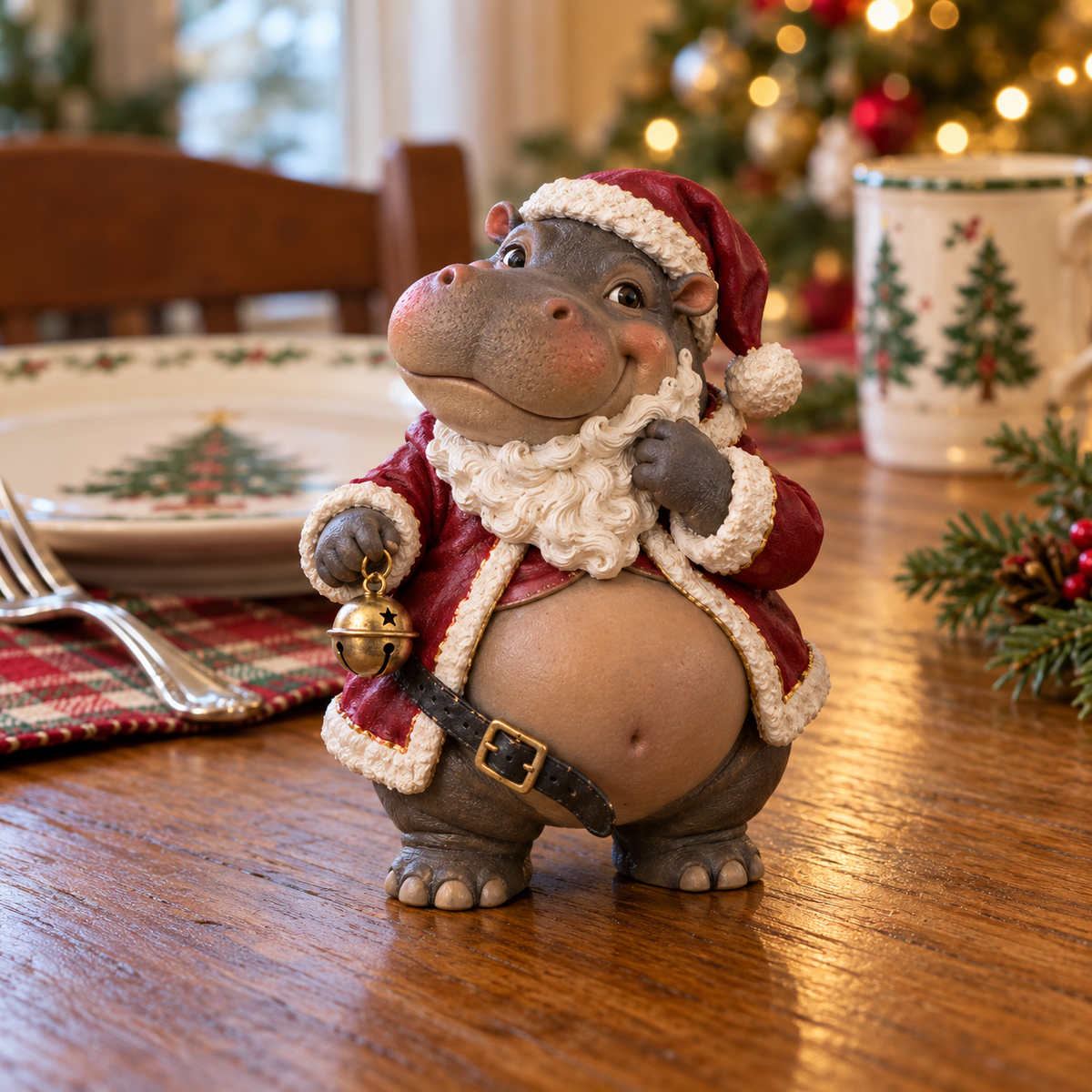 🔥🦛Merry Little Troublemakers – Christmas Hippo Collection