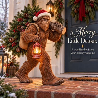 🔥2026 Hot Sale - Bigfoot Lighted Christmas Woodland Decor