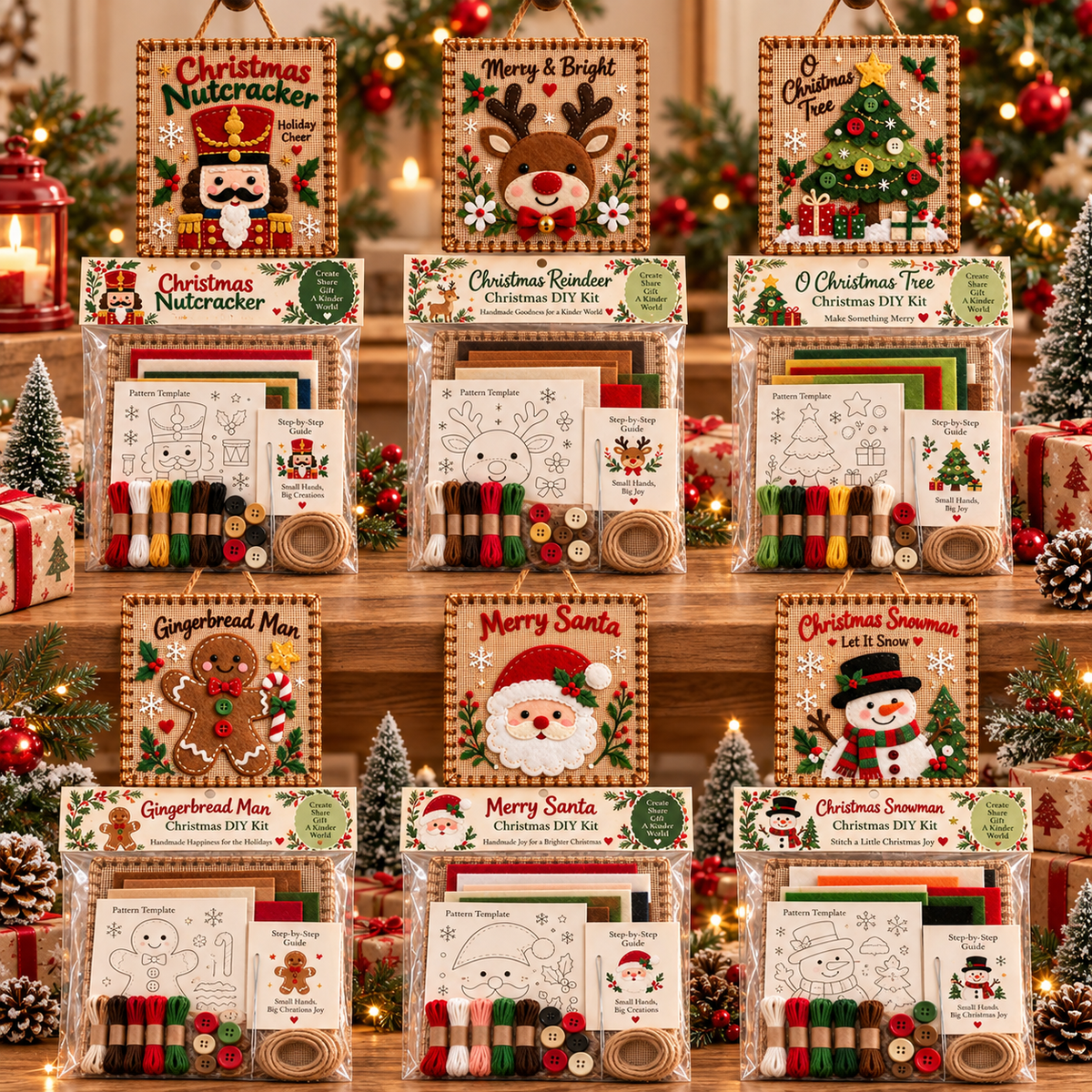 💕Christmas DIY Weaving Kit – Make Memories Together