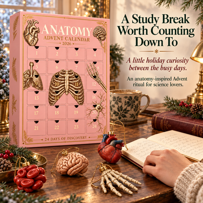 Anolumi Anatomy Advent Calendar — 24 Anatomy Ornaments