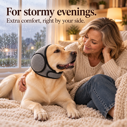 🐾CozyQuiet — Calming Ear Wrap for Dogs