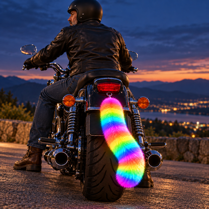 🔥😂Neon Sway™ – Glow-in-the-Dark Motorcycle Tail