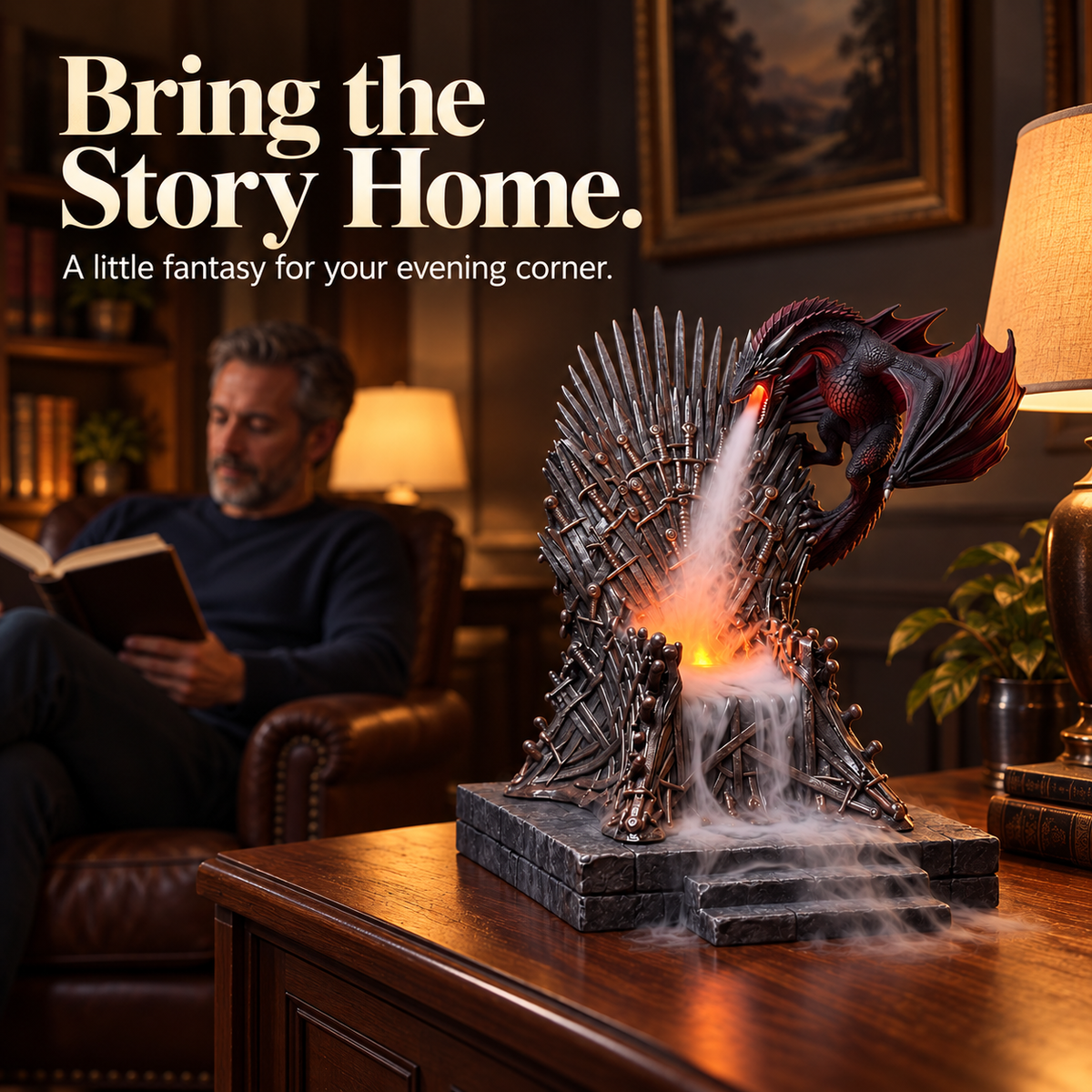 🐲Dragon's Breath – Light-Up Dragon Mist Humidifier