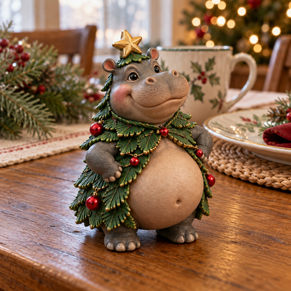 🔥🦛Merry Little Troublemakers – Christmas Hippo Collection