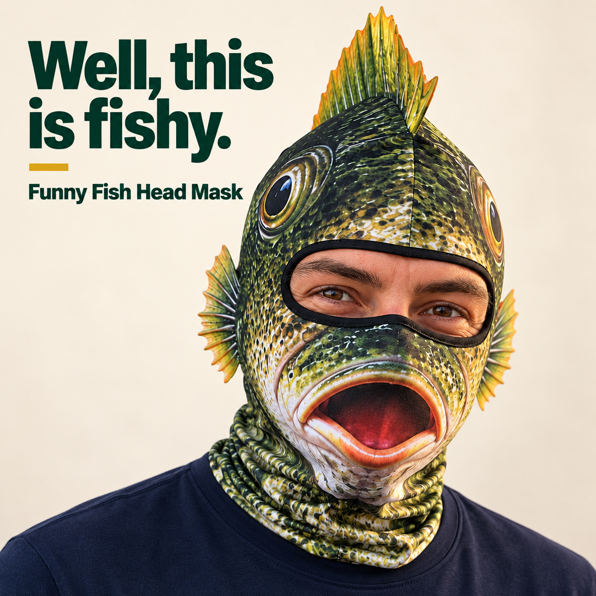 Reel Funny – Fish Head Mask