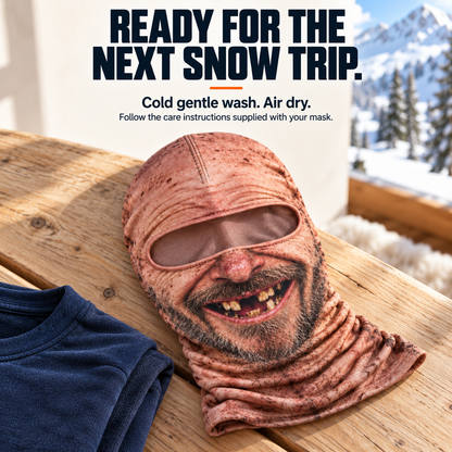 Lift Laughs – Funny Face Ski Mask