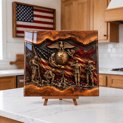 Handcrafted Veteran Memorial Display Boards(Ryan Handmade®) - Only 11 Left