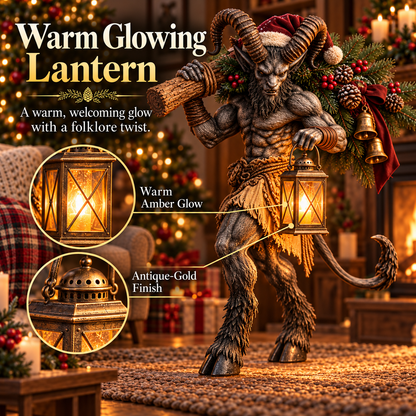 🔥2026 Hot Sale - Krampus Lighted Christmas Woodland Decor