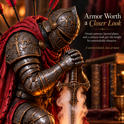 ⚔️The Last Knight — Glowing Sword Mist Diffuser