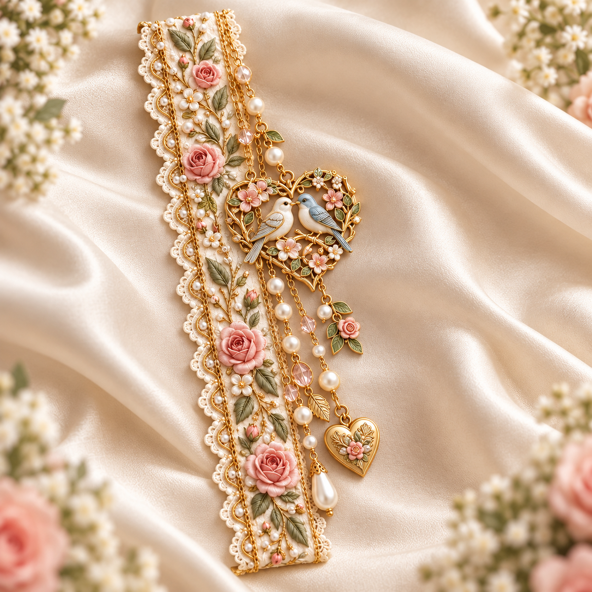 🔥🌸Blooming Memories — Floral Journal Charms