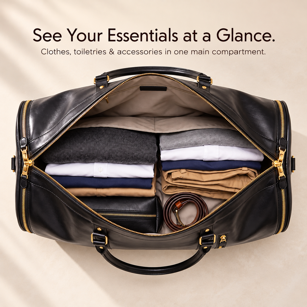 2-in-1 Garment Travel Bag