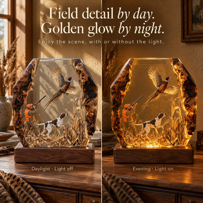 Sadie Hunting Scene Lamp
