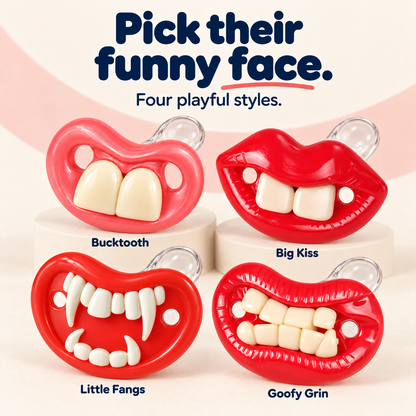 Funny Soft Toddler Pacifiers