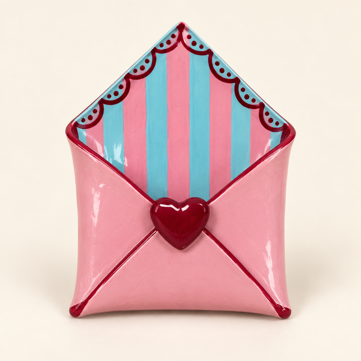 💌Handmade Mini Clay Envelope Photo Magnets