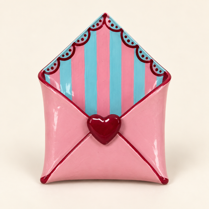 💌Handmade Mini Clay Envelope Photo Magnets