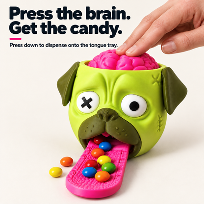 🔥LAST DAY 50% OFF - Zombie Pug Candy Dispenser