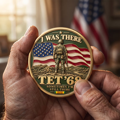 Tet ’68 “Forever Brothers” Vietnam Veteran Commemorative Medallion