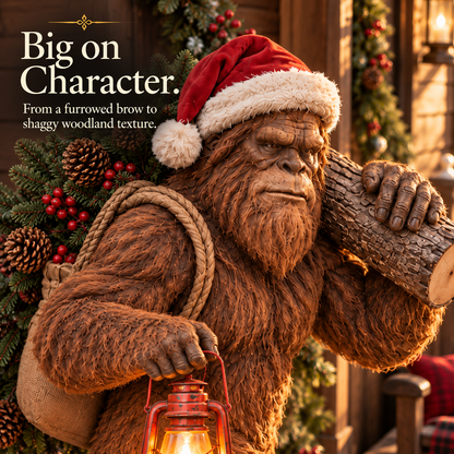 🔥2026 Hot Sale - Bigfoot Lighted Christmas Woodland Decor