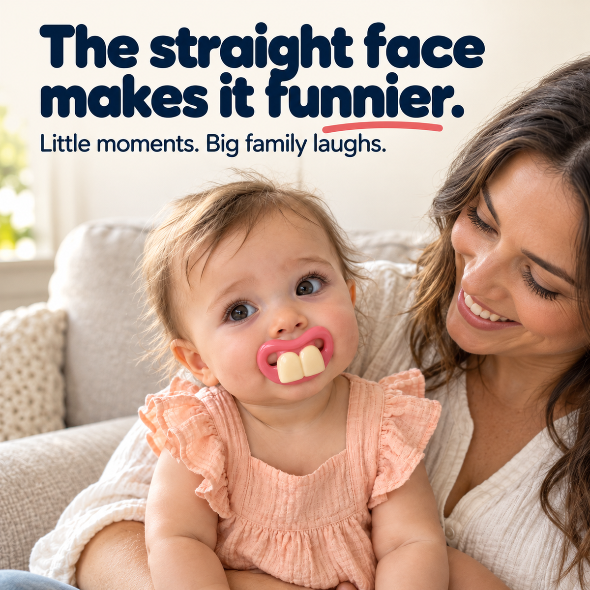 Funny Soft Toddler Pacifiers