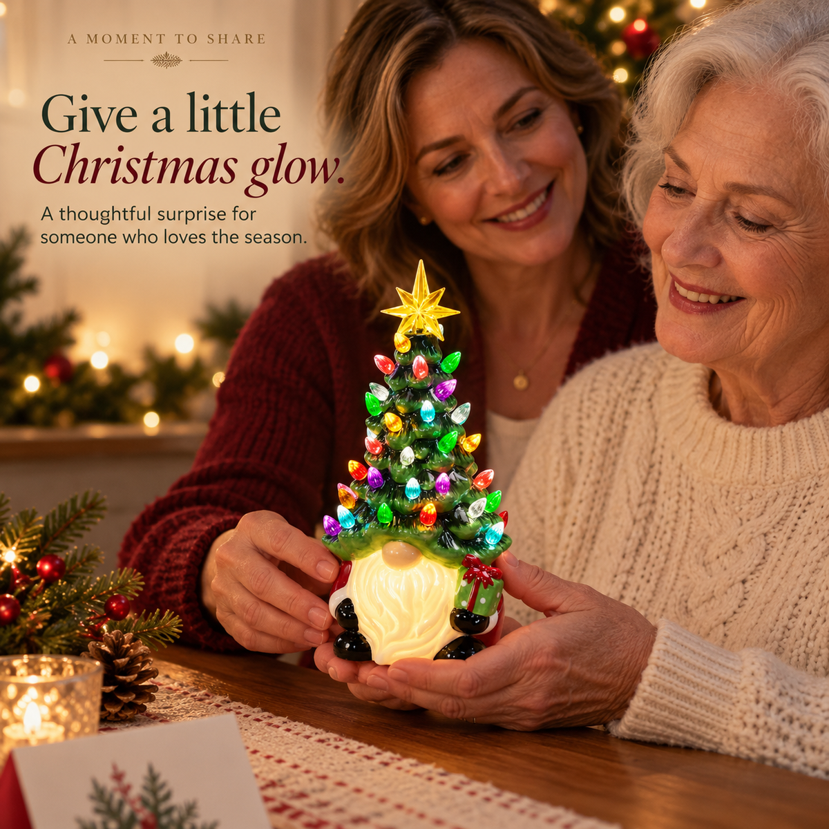 ✨DIY Lighted Christmas Gnome Tree - Best Gift For Family