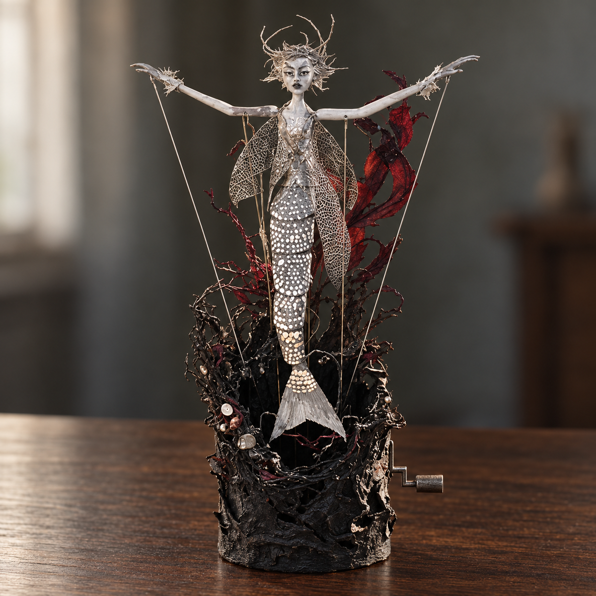 Whisperwild™ – Hand-Cranked Fantasy Sculpture Collection